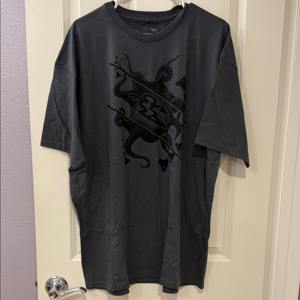 Charcoal Graphic Tee for Men